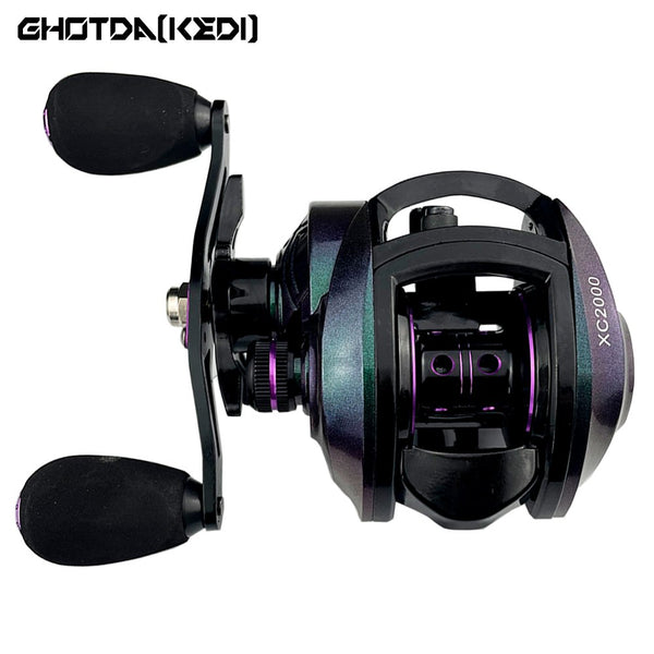Carretilha GHOTDA KEDI XC2000 - 8kg Drag - 18+1 Rolamentos - Recolhimento 8.1:1